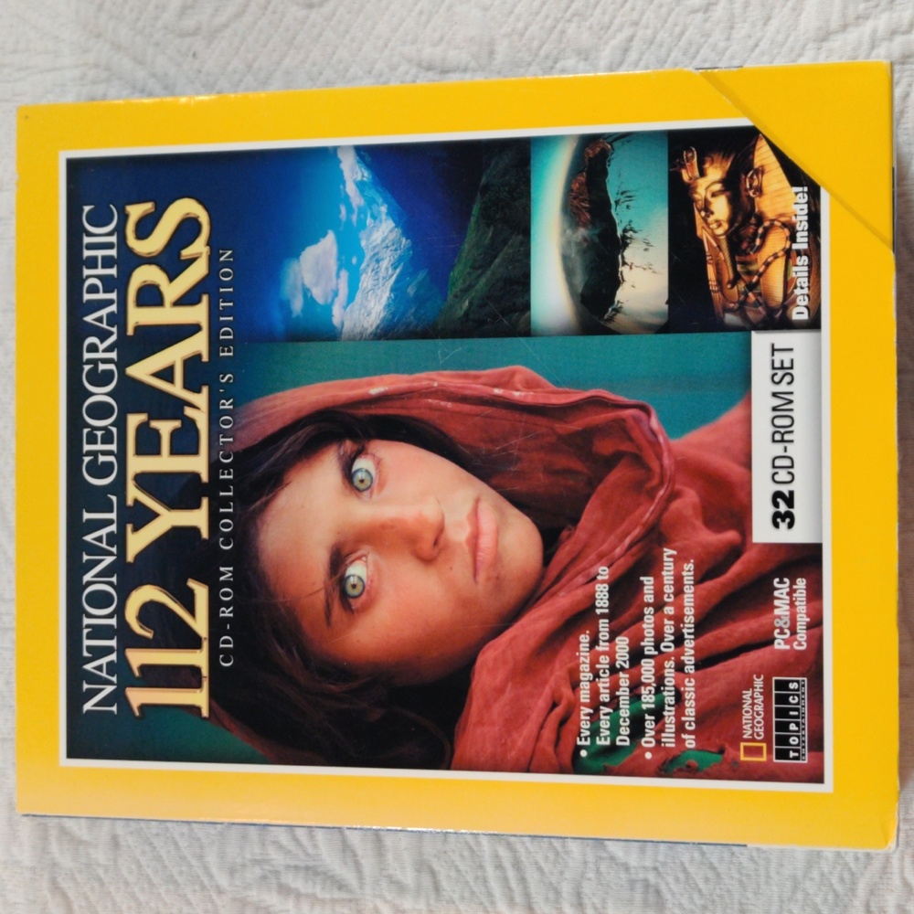 National Geographic 112 Years 32 CD-ROM Collector's Edition 1888 - 2000